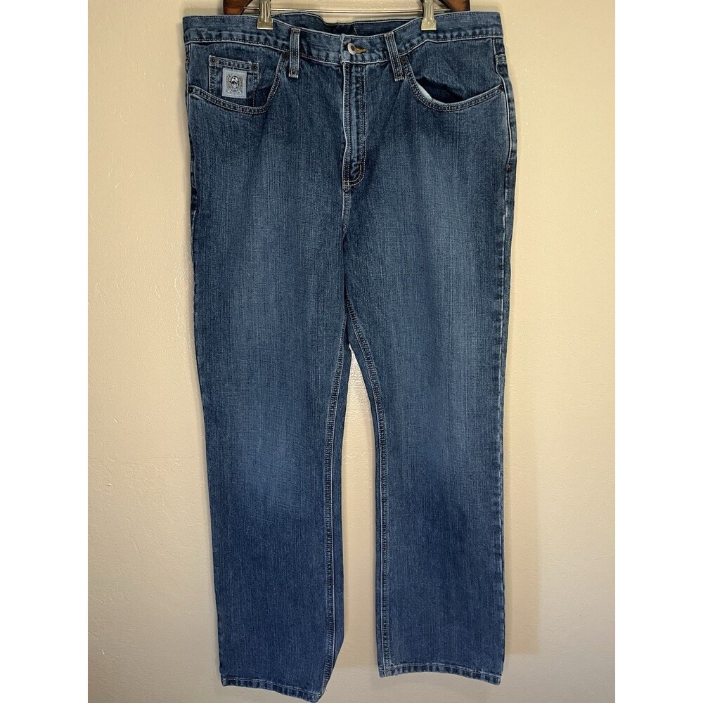 Cinch Jeans Men’s Size 40x32 Med Wash High Rise 100% Cotton Style MB98034001